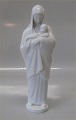 Bing & Grøndahl B&G 2332 Madonna Ebbe Sadolin/Svend Jespersen 23 cm Blanc de Chine. I fin og hel ...