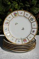 Henriette 
tableware, 
Royal 
Copenhagen 
porcelain. Hand 
painted with 
flowers at 
gold. Henriette 
...