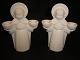 Aluminia-Royale Copehagen Figurines of White Angels to 2 candle
SOLD