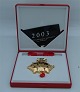 2003 Georg 
Jensen 
Christmas 
Mobile crafted 
in brass, 
plated with 24 
carat gold. 
Design Regitze 
...