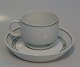 10 sets in 
stock
102 Cup and 
saucer 1.25 dl 
(305)  Olympia 
Bing and 
Grondahl B&G : 
White base, ...