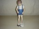 Bing og 
Grøndahl, Dreng 
med Krabbe 
figur af 
Ingeborg 
Plockross 
Irminger. Nr. 
1870. Højde 20 
cm. ...