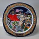 1990 Julens 
sange: "Hvid 
Jul"
 Bjorn 
Wiinblad 
Christmas Plate 
by Rosenthal 
"White 
Christmas" ...