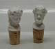 Royal Copenhagen Wine Stopper clasical Greek Heads Zeus og Nike
