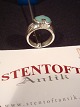 Silverriong 
whit Green 
stone
silver 925 s
