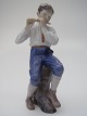 B&G 1897 
Fløjtespiller, 
1. sort,  
h:29cm.
