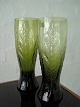Ubekendt 
kunstner (20 
årh):
Oliven grønt 
kunstglas.
Dekoreret med 
stiliserede 
blade.
Højde - ...