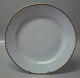 Bing & Grøndahl 
Hartmann 020 
Rundt fad 32 cm 
(376)  Hvidt 
porcelæn med 
dobbelguldkant. 
Bing & ...