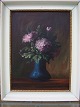 Maleri 
Blomster 
opstilling
maler Niels 
walseth.
F. 1914 d. 
2001
