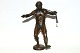 Bronce figur,  
Mand fra tidlig 
stadie af 
mennesket
Formentlig  
fra kina af 
ældre ...