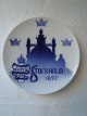 Den Kongelige 
Porcelænsfabrik 
(Royal 
Copenhagen):
Mindeplatte 
#10 - 1897.
Udgivet i 
anledning ...