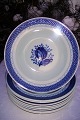 Blue Tranquebar 
 Aluminia / 
Royal 
Copenhagen 
faience, Blue 
Tranquebar. 
Deep plate no. 
11/947. ...