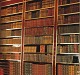 Leatherbounded 
books geniun 
leather 
bindings. 
The covers are 
marbelized 
paper or 
bounded in ...