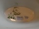 Musselmalet Riflet porcelæn, oval sovseskål nr. 202 fra 1923-1934