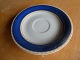Liselund dark blue porcelain by Royal Copenhagen, set of coffee cups 072/073.