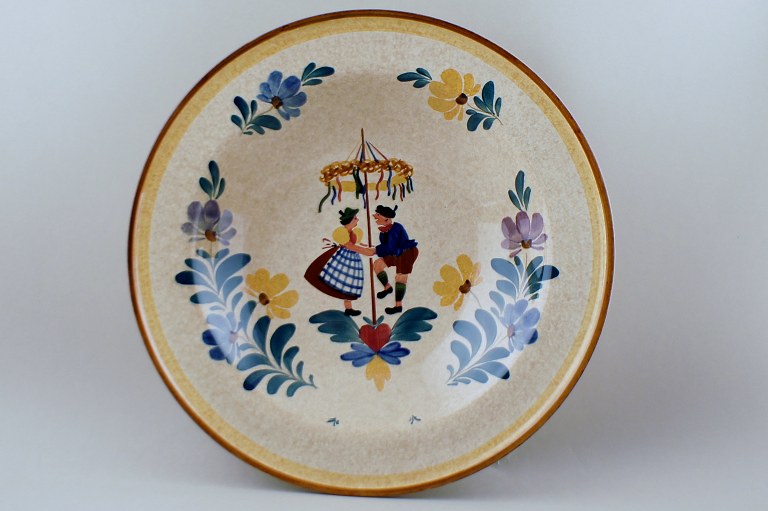 Large Rorstrand bowl, faience.