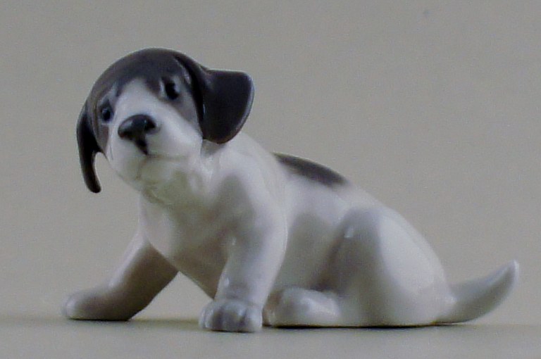 Royal Copenhagen figurine number 1311, puppy.