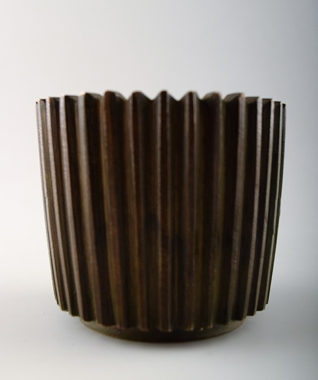 Bronze vase, Art Deco, dansk design 1940´erne.
