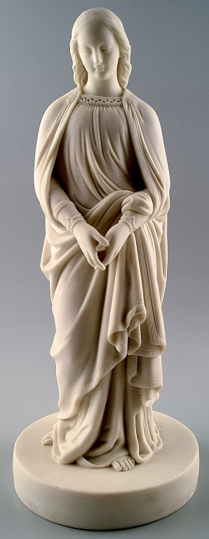 Large Minton parian figure of the woman. 
