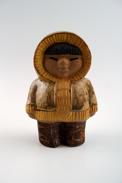 Lisa Larson for Gustavsberg. Stoneware figure from "All the world