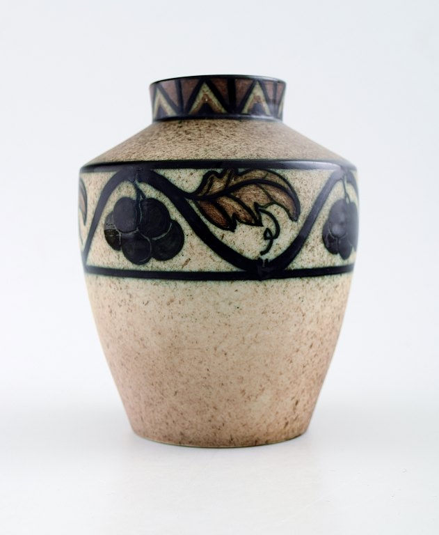 Josef Ekberg, Gustavsberg keramik vase.
