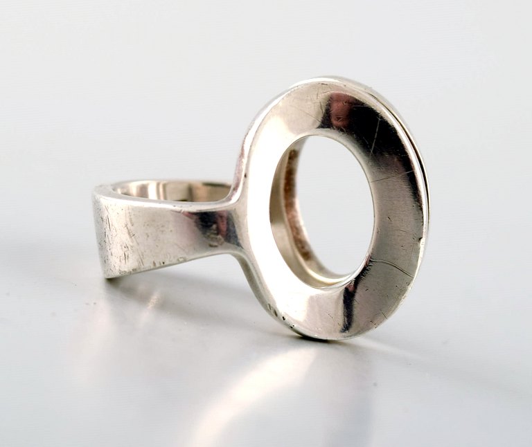 Hans Hansen ring of sterling silver.
