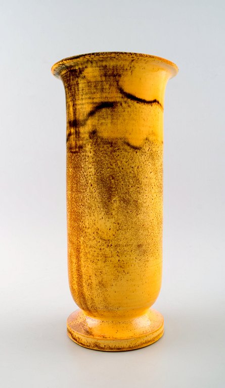 Large Kähler, HAK, Svend Hammershoi, glazed stoneware vase.
