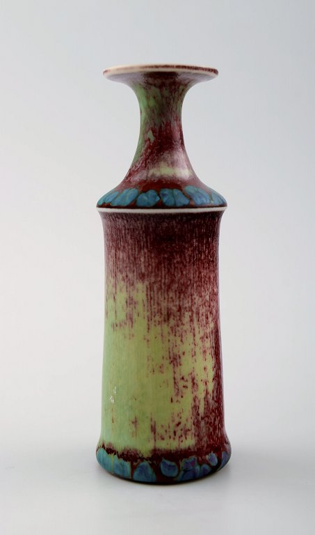 Stig Lindberg (1916-1982), Gustavsberg Studio hand, ceramic miniature vase.