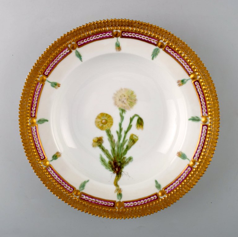 Royal Copenhagen flora danica deep plate.
