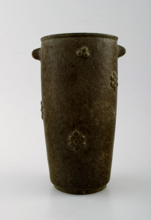 Arne Bang. Pottery Vase.