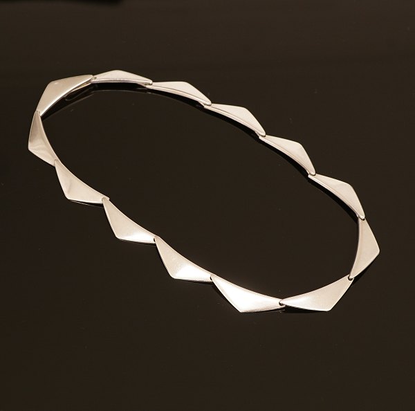 Hans Hansen: Peak necklace, Sterlingsilver. #315. L: 39,5cm