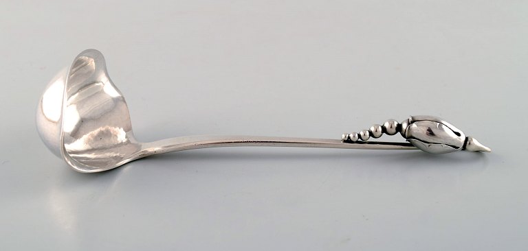 Georg Jensen Sterling Silver Blossom sauce spoon. 1915-1930.
