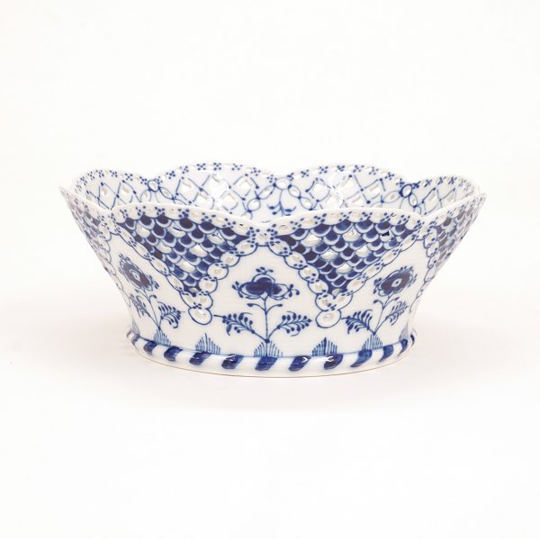 Royal Copenhagen: Grosse Zwiebelmusster Schale 1061. H: 9cm. D: 23cm