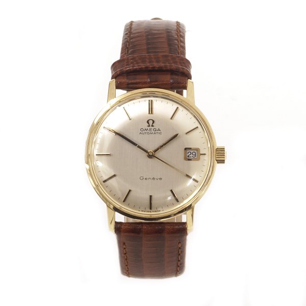 Omega Geneve 14kt gold, automatic. Ref. 166.037. Cal. 565. Circa 1969-70. D: 
34mm