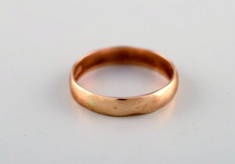 Cohr, Danmark. Ring i 14 karat guld. Midt 1900-tallet.
