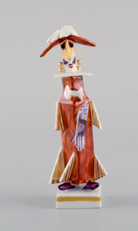 Peter Strang (b.1936) for Meissen. Figure in hand-painted porcelain. Late 20th 
century.
