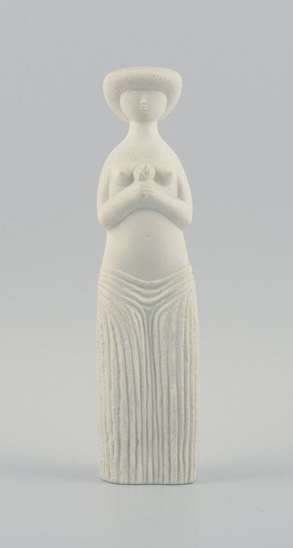 Stig Lindberg for Gustavsberg, Parian 3 - "Store Eva", figur i biscuit porcelæn.