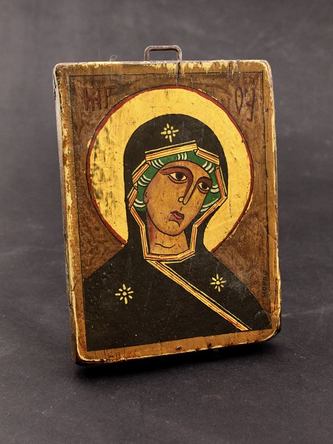 Icon painted on wood