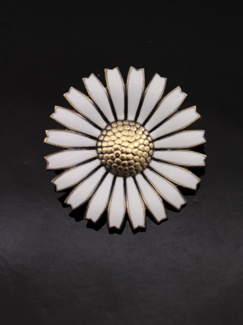 GEORG JENSEN marguerit broche 4,2 cm.