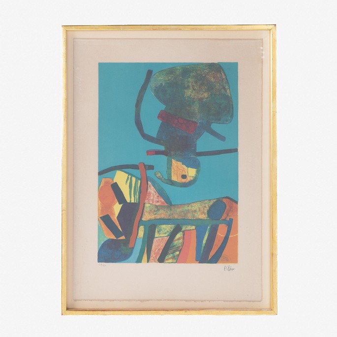 Maurice Esteve
Signed lithograph in gold frame. 27/60.
1 pc. in stock
