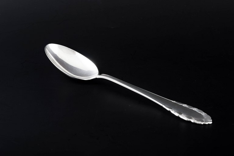 Georg Jensen, Denmark, c. 1915–1930
Large soup spoon in the "Lily of the Valley" pattern.