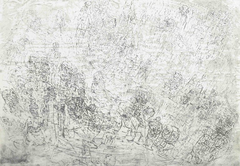 Mogens Nørgård (f. 1945)Radering, 1988