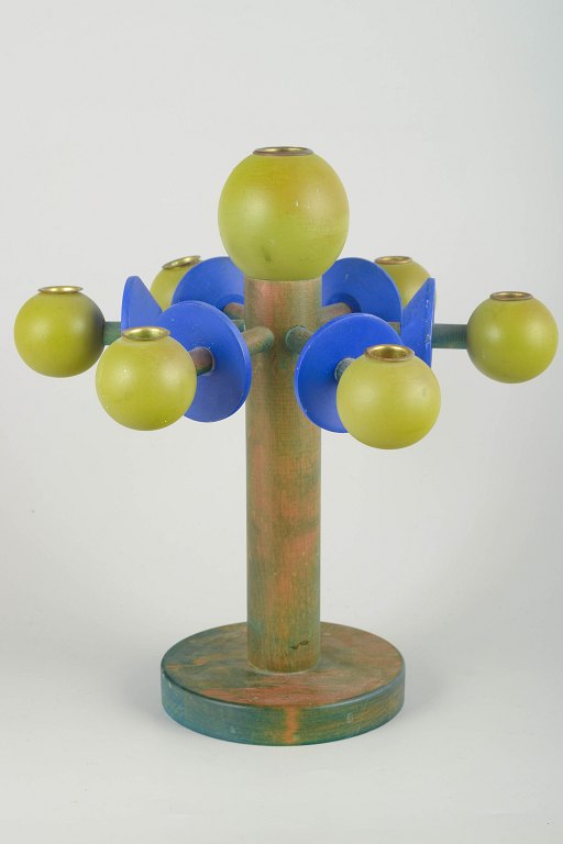 Lisa Larson for Sandbergs, Nora stad Sweden
Candlestick, 1980s.