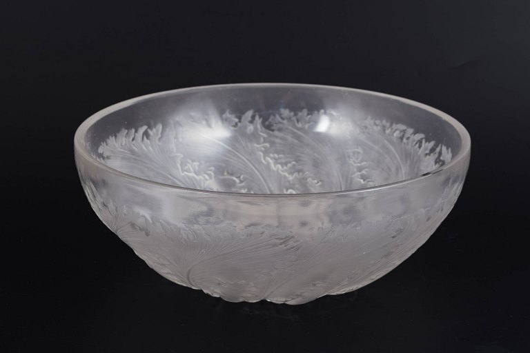 René Lalique, "Chicoree"skål, model 3213, ca. 1930’erne.