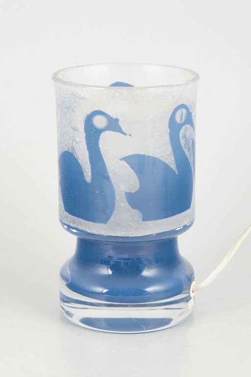 Ove Sandberg for Kosta Boda, bordlampe.