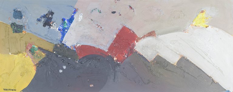 Hans Osswald, abstrakt maleri, listet svensk billedkunstner.