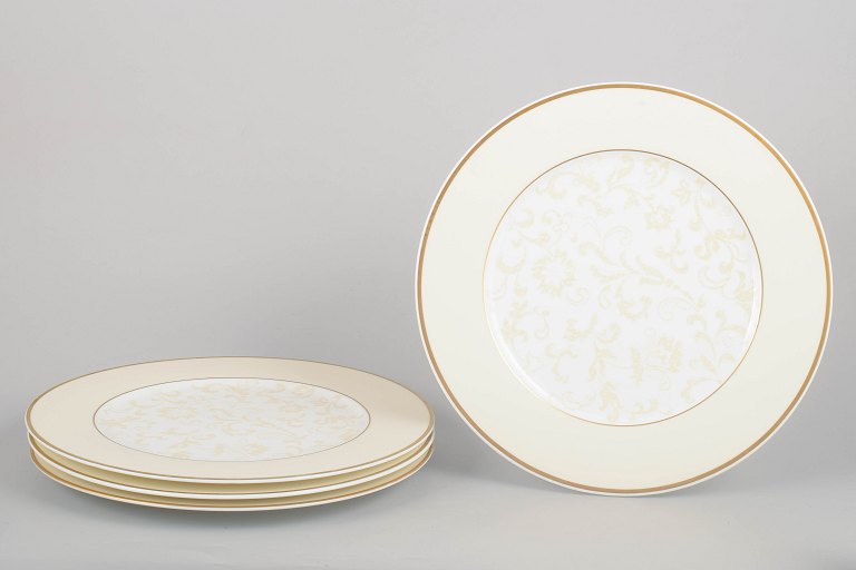 Villeroy & Boch, sæt med fire dækketallerkener.
