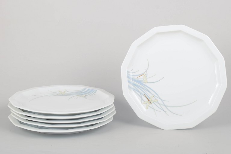 Tapio Wirkkala for Rosenthal, "Guldsmed" middagstallerkener.