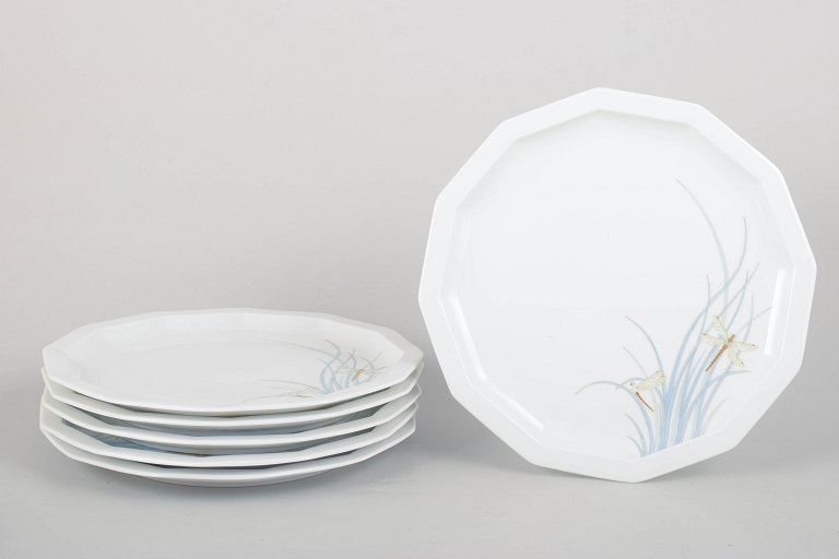 Tapio Wirkkala for Rosenthal, "Guldsmed" middagstallerkener.