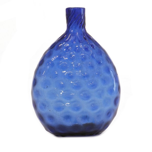 Small glass pocket flask by Conradsminde, Denmark, circa 1850. H: 12cm